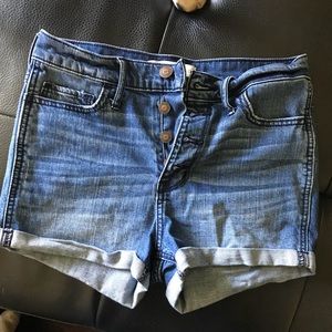 Hollister high waisted shorts